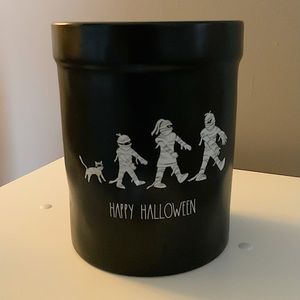 Rae Dunn Black Halloween Mummy Utensil Holder